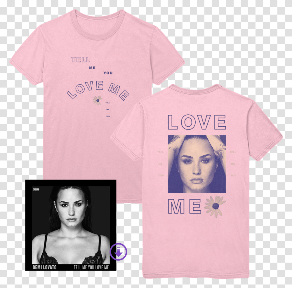 Short Sleeve Demi Lovato Icon, Clothing, Apparel, Person, Human Transparent Png