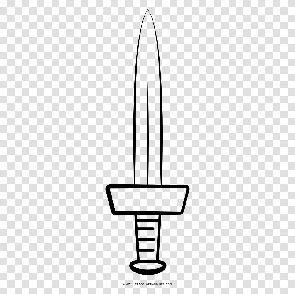 Short Sword Coloring, Gray, World Of Warcraft Transparent Png