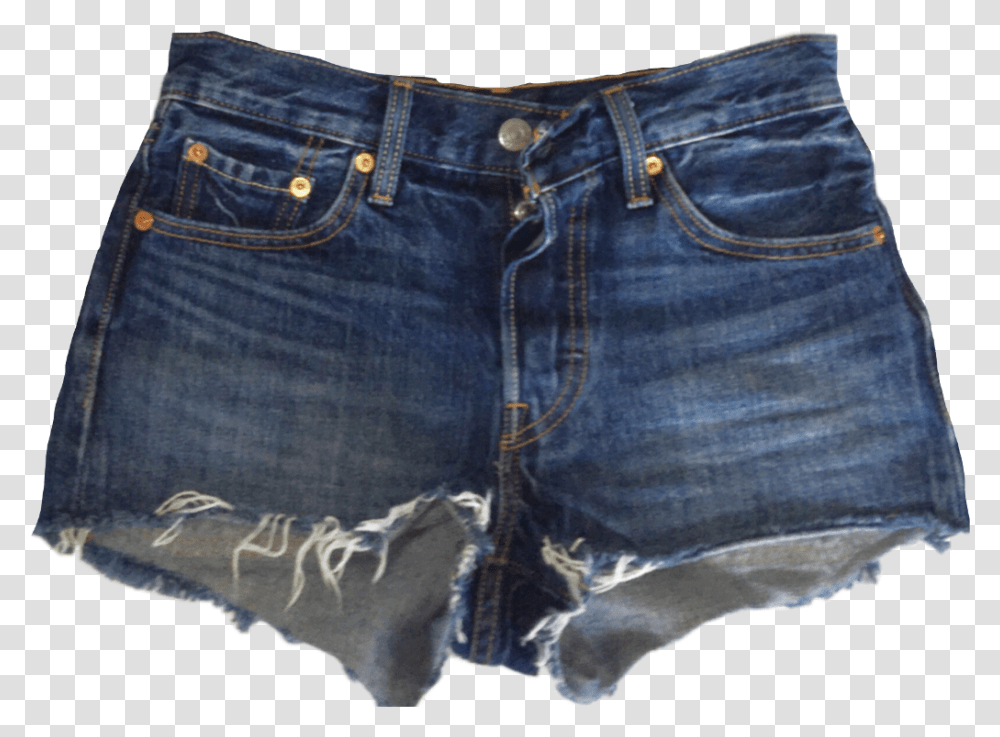 Shorts Pants Cute Summer Clothes Aesthetic Pocket, Apparel, Jeans, Denim Transparent Png