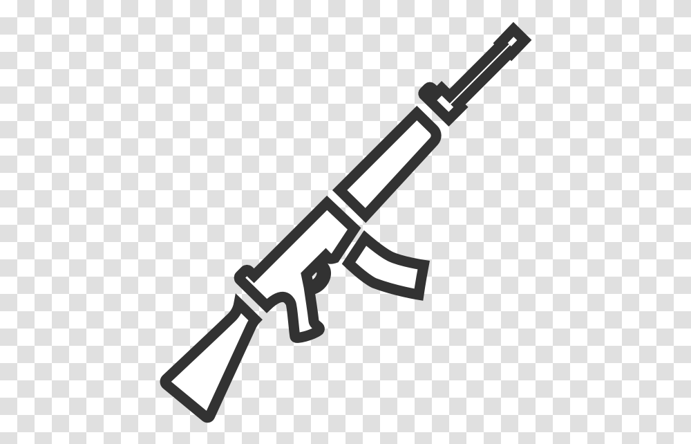 Shot Clipart Rifle Shooting Ak 47 Surviv Io, Axe, Tool, Weapon, Weaponry Transparent Png