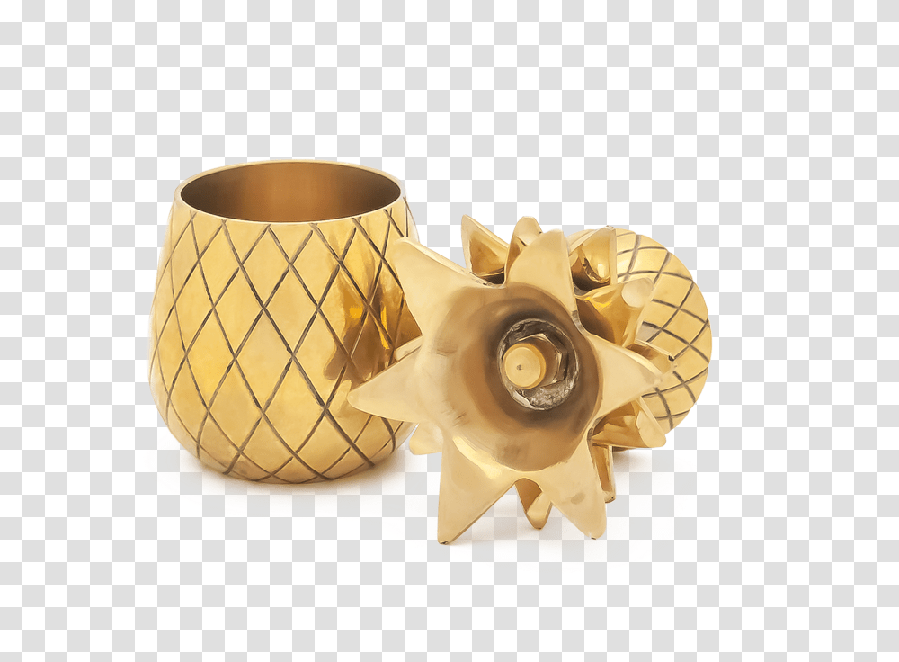 Shot Glass, Cuff, Bronze, Floral Design, Pattern Transparent Png