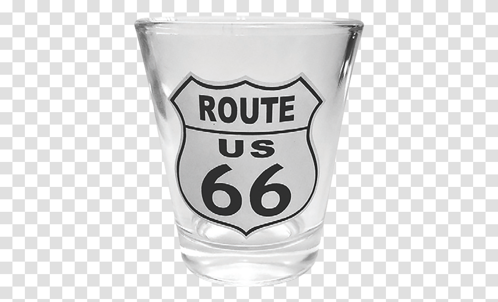 Shot Glass Route 66 Sign, Bottle, Diaper, Goblet, Shaker Transparent Png