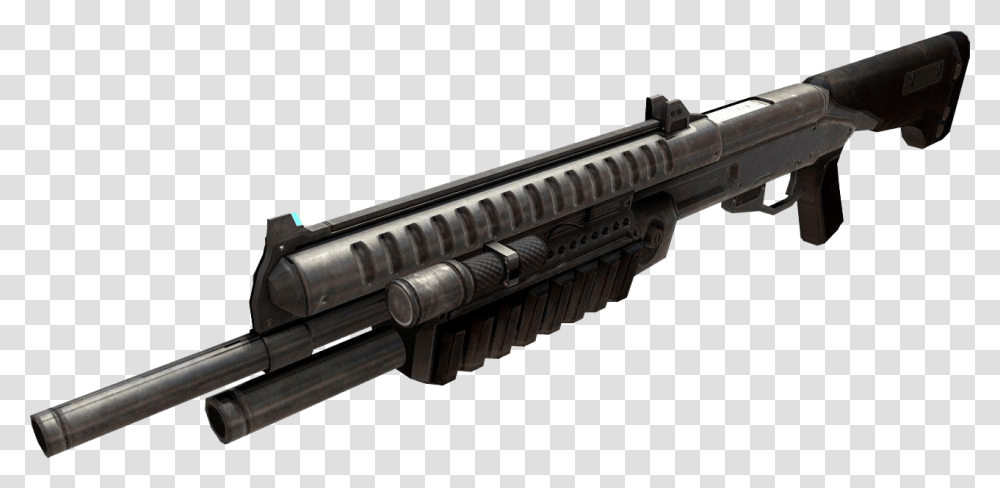 Shotgun Halo 3 Odst Shotgun, Weapon, Weaponry, Machine Gun Transparent Png