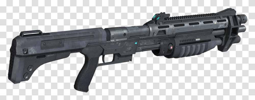 Shotgun Halo Reach Halo Ce Anniversary Shotgun, Weapon, Weaponry, Rifle, Machine Gun Transparent Png
