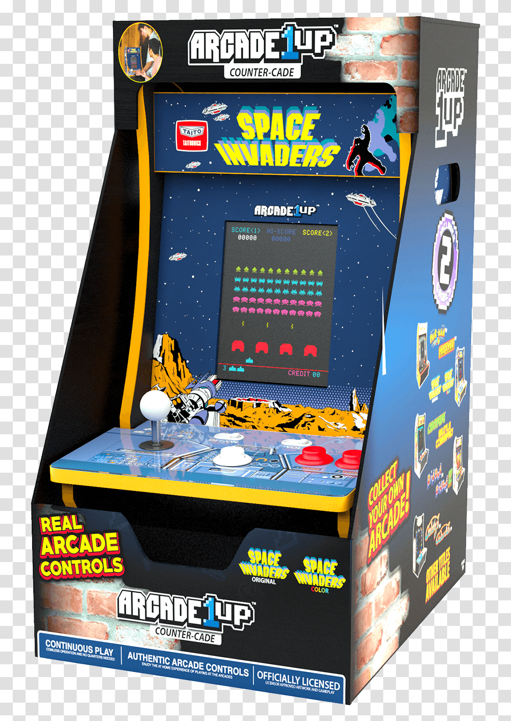 Should I Buy An Arcade 1up Machine Tom's Guide Arcade1up Countercade Space Invaders, Arcade Game Machine, Pac Man Transparent Png