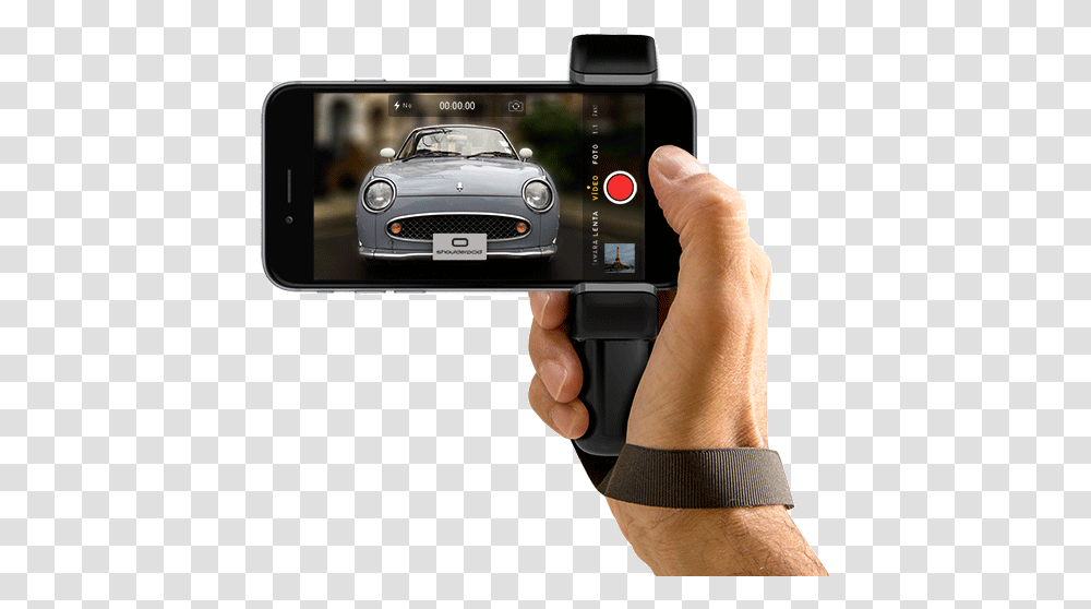Shoulderpod - S1 Smartphone Video Grip And Uchwyt Na Telefon Do Nagrywania, Person, Human, Camera, Electronics Transparent Png