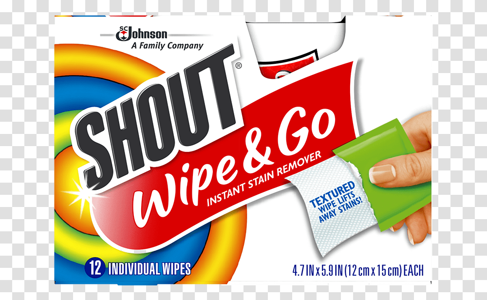 Shout Wipe And Go, Person, Word, Label Transparent Png