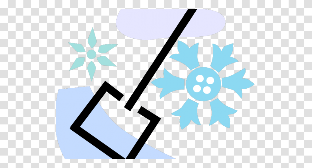 Shovel Clipart Snow Plough, Emblem, Stencil, Star Symbol Transparent Png