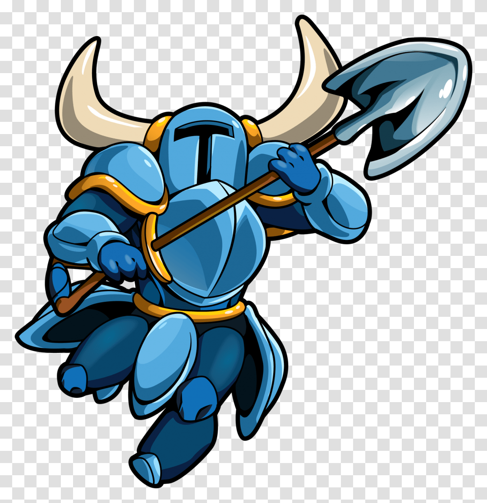 Shovel Knight For Nintendo 3ds Clipart Shovel Knight Character, Weapon, Weaponry, Emblem Transparent Png