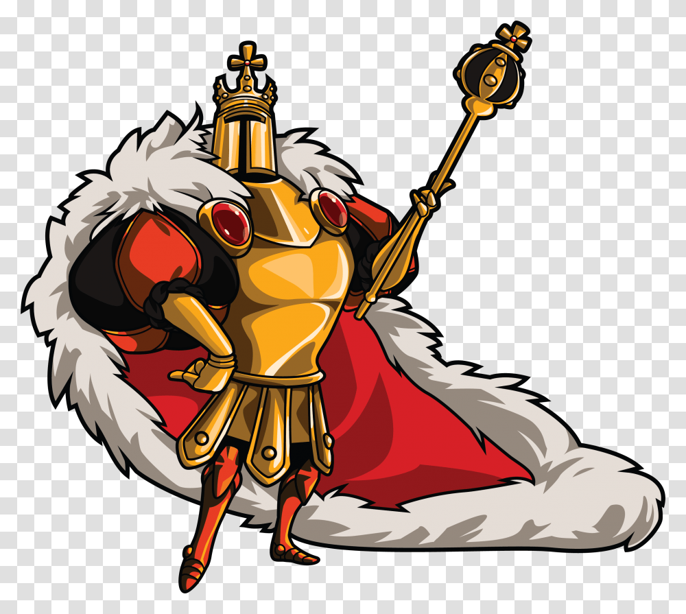 Shovel Knights Final Chapter Stars King Knight In His Own, Samurai, Bullfighter, Crowd, Duel Transparent Png