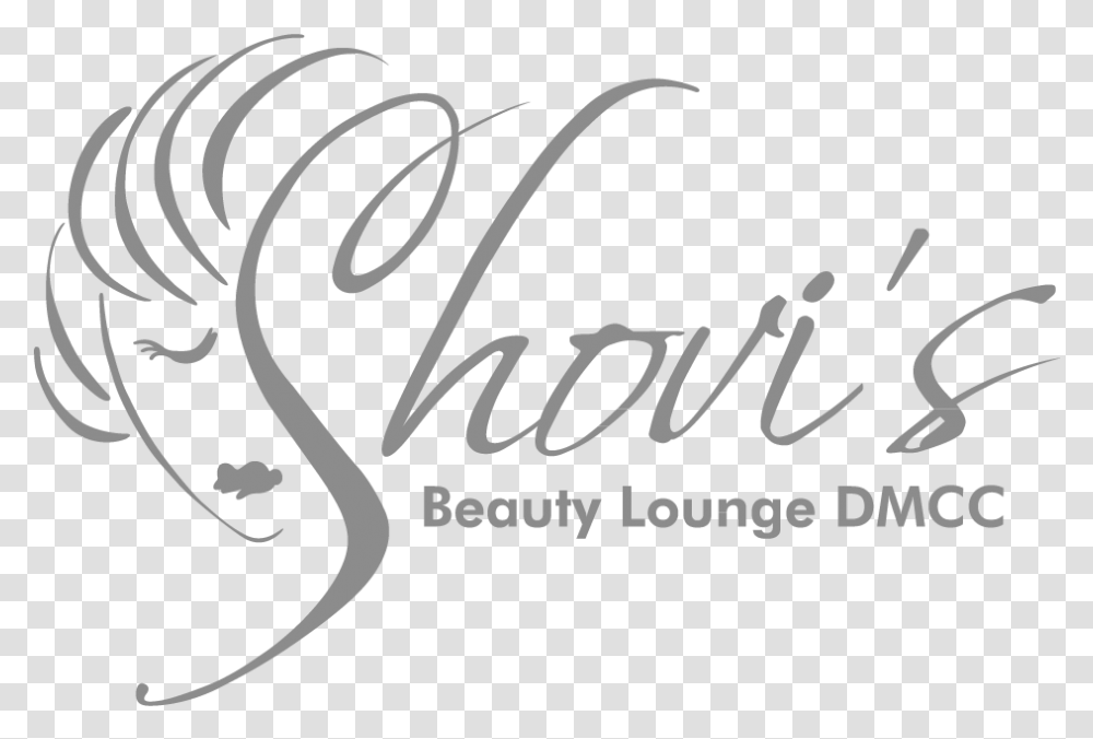 Shoviquots Beauty Lounge Calligraphy, Handwriting, Letter, Label Transparent Png