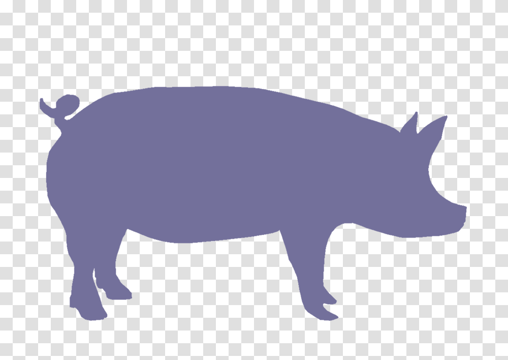 Show Pig Silhouette, Logo, Trademark Transparent Png