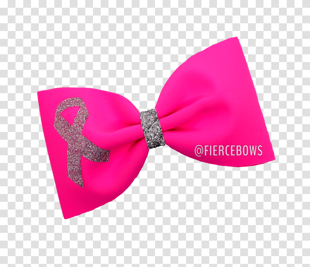 Show Your Support Breast Cancer Awareness Tailless Bow Fierce Bows, Tie, Accessories, Accessory, Necktie Transparent Png