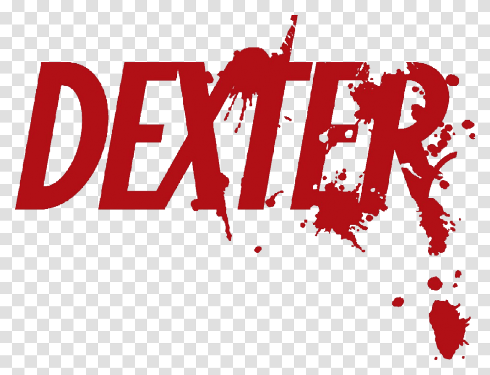 Showcase Of Memorable Tv Show Logos Dexter Tv Series Logo, Text, Alphabet, Word, Face Transparent Png