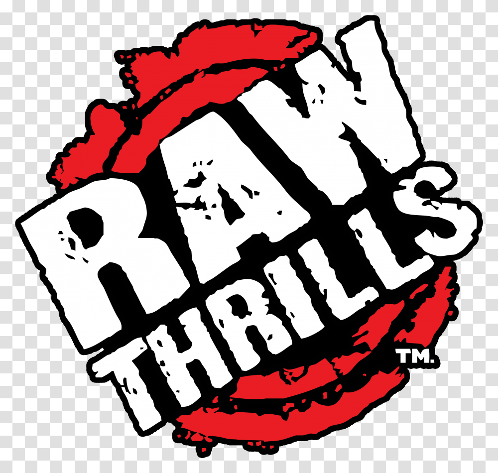 Showcase Raw Thrills Slither Io Arcade Raw Thrills Logo, Poster, Text, Hand, Stencil Transparent Png