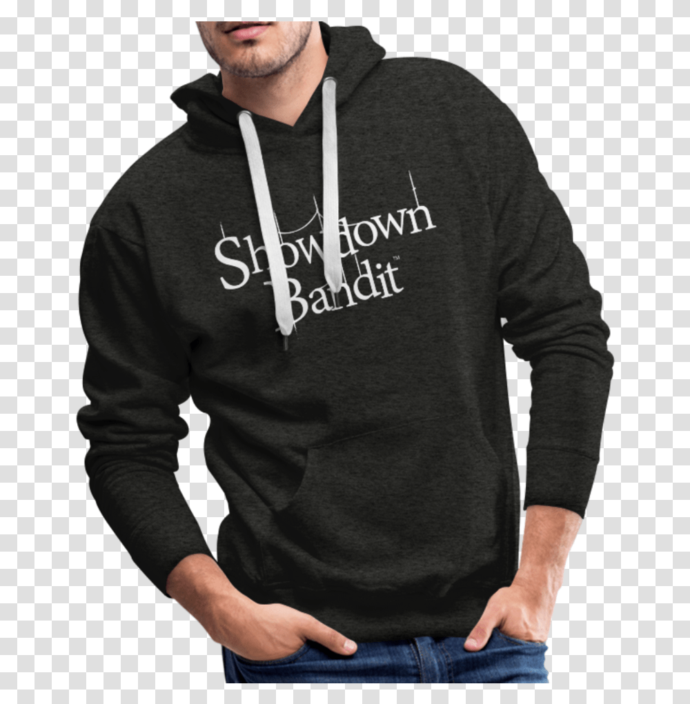 Showdown Bandit Logo Pullover Hoodie Unisex Hoodie, Clothing, Apparel, Sleeve, Sweatshirt Transparent Png