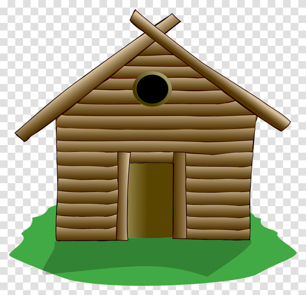 Showing Post Amp Media For Cartoon Stick House Clip Art Cabin Clipart, Nature, Building, Outdoors, Countryside Transparent Png