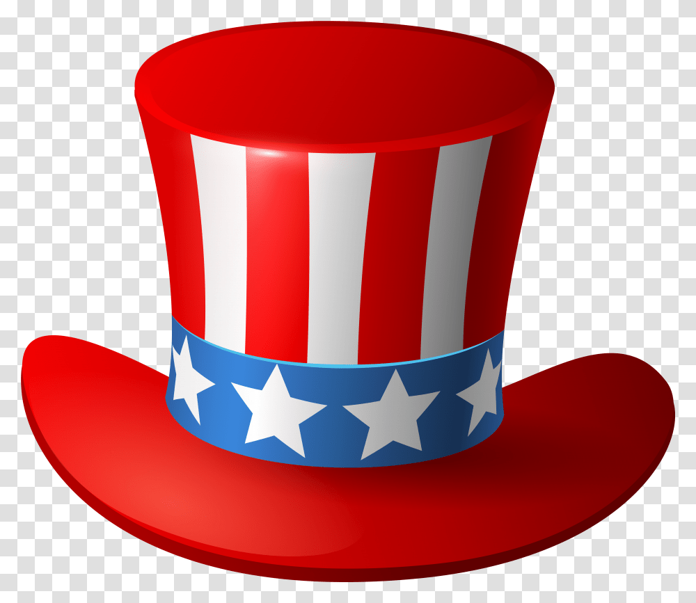 Showing Post Amp Media For Cartoon Uncle Sam Hat Uncle Sam Hat, Apparel, Cowboy Hat, Sun Hat Transparent Png