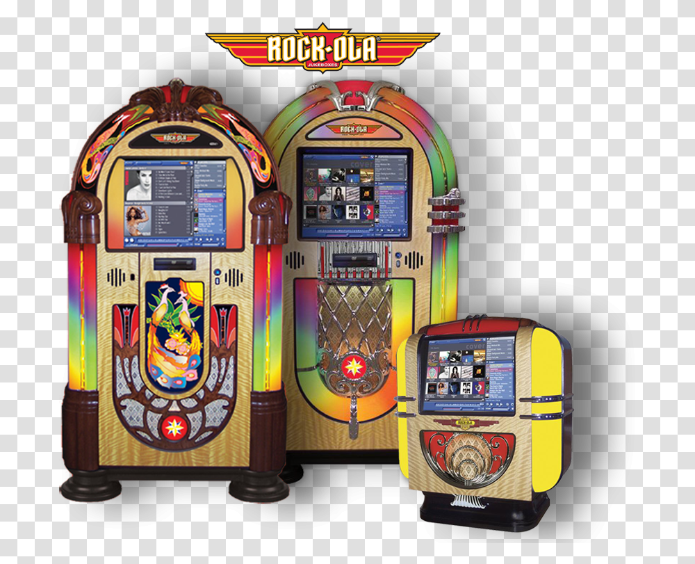 Showroom Rock Ola Digital Jukeboxesy Jukebox Grille, Gas Pump, Machine, Game, Slot Transparent Png