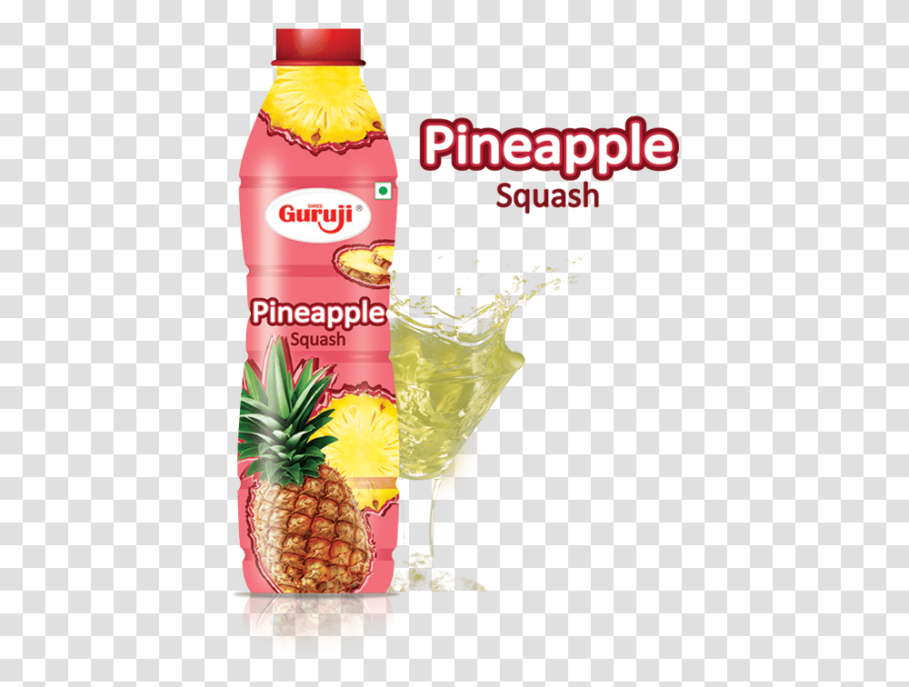 Shree Guruji Pineapple Squash Shree Guruji Lemon Squash, Fruit, Plant, Food, Beverage Transparent Png