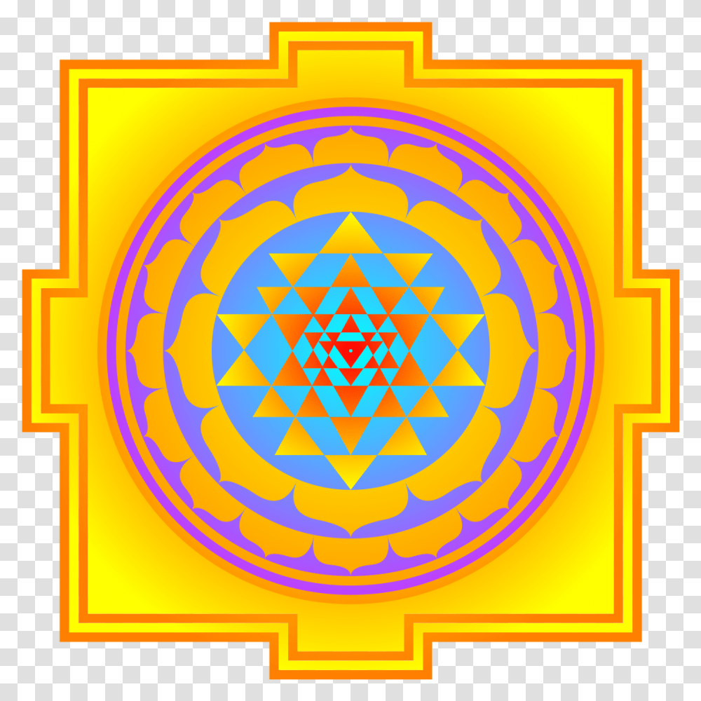 Shree Yantra Hd Image Download, Poster, Advertisement, Pattern Transparent Png