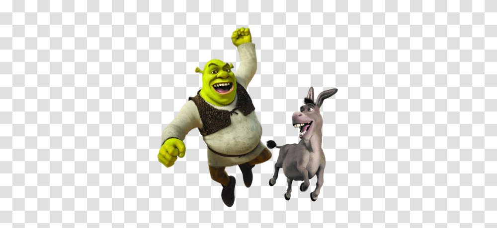 Shrek And Donkey, Mammal, Animal, Toy, Plush Transparent Png