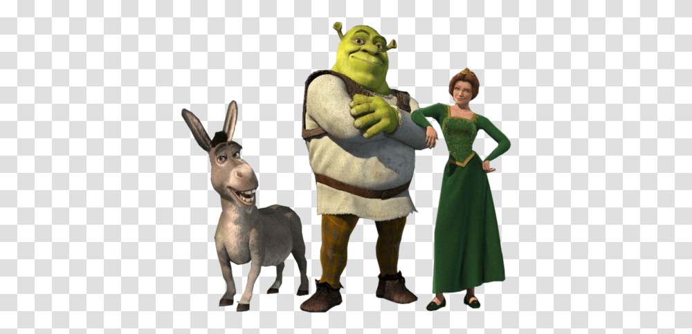 Shrek And Fiona, Person, Human, Head, Mammal Transparent Png