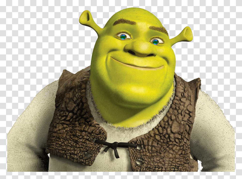 Shrek, Character, Figurine, Scarf Transparent Png