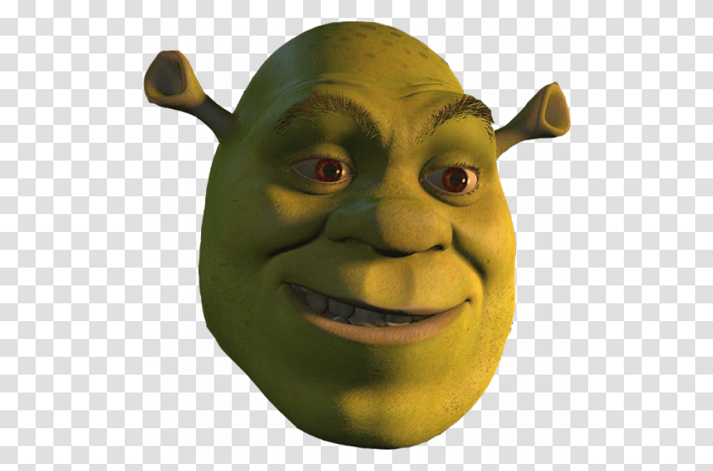 Shrek Face, Head, Alien, Mask Transparent Png