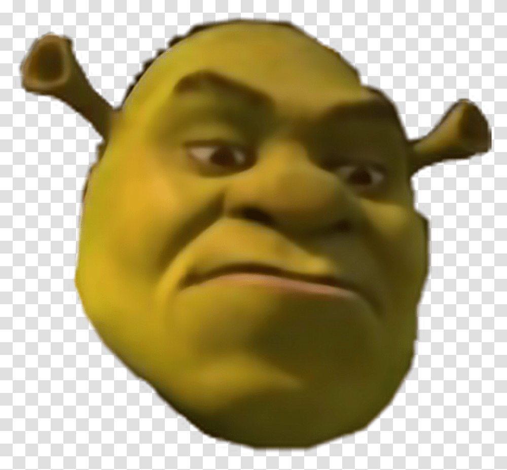 Shrek Face No Background, Head, Figurine, Alien, Crowd Transparent Png