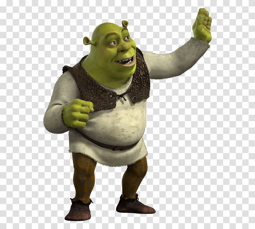 Shrek, Figurine, Person, Human, Finger Transparent Png