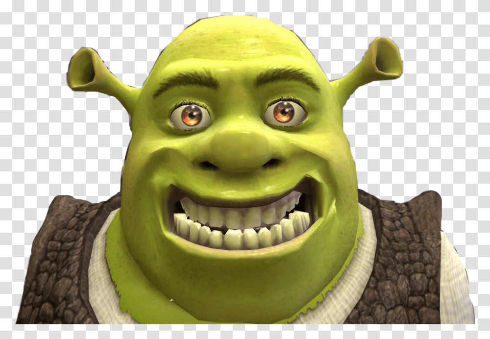 Shrek Funnyfreetoedit Dank Shrek Memes Clean, Toy, Alien, Green, Head Transparent Png