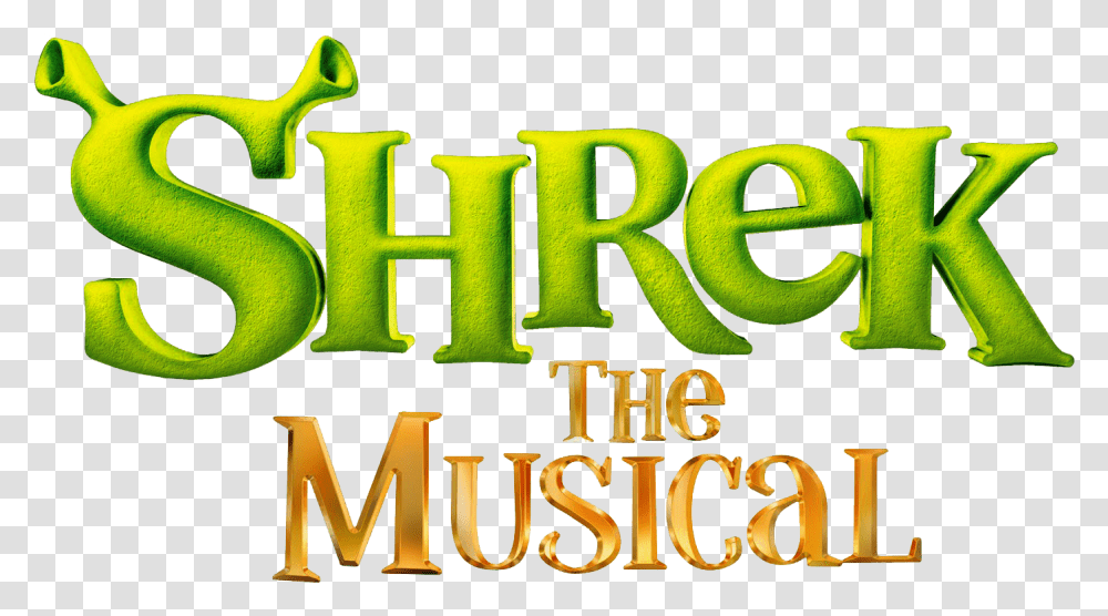 Shrek Logo Shrek The Musical Logo, Alphabet, Word, Plant Transparent Png