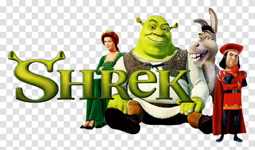 Shrek Movie Poster Landscape, Green, Advertisement, Person, Flyer Transparent Png