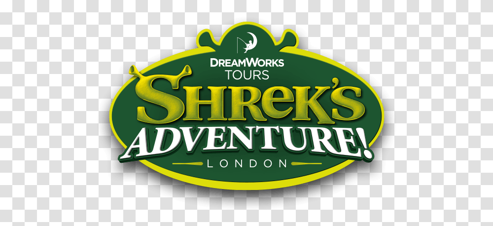 Shrek S Adventure Amusement Park, Logo, Word Transparent Png