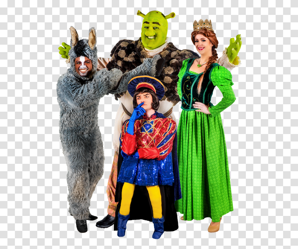 Shrek The Musical Branson, Costume, Person, Crowd, Festival Transparent Png