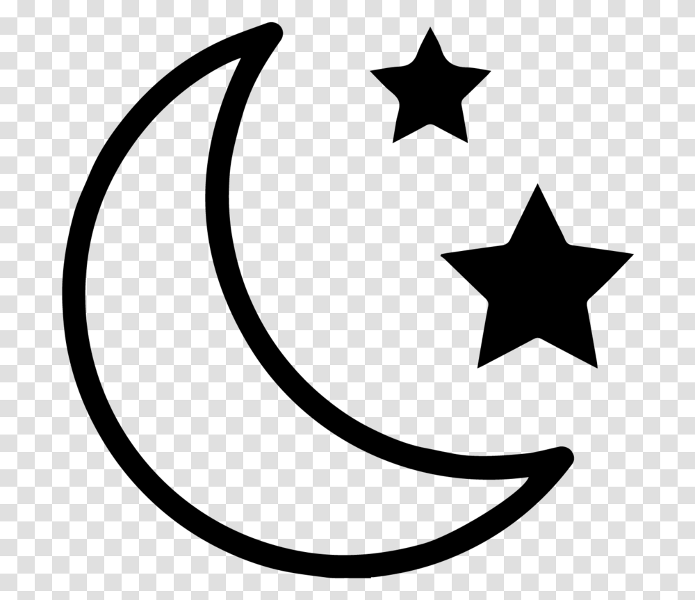 Shri For We Moon Star Clip Art, Gray, World Of Warcraft Transparent Png
