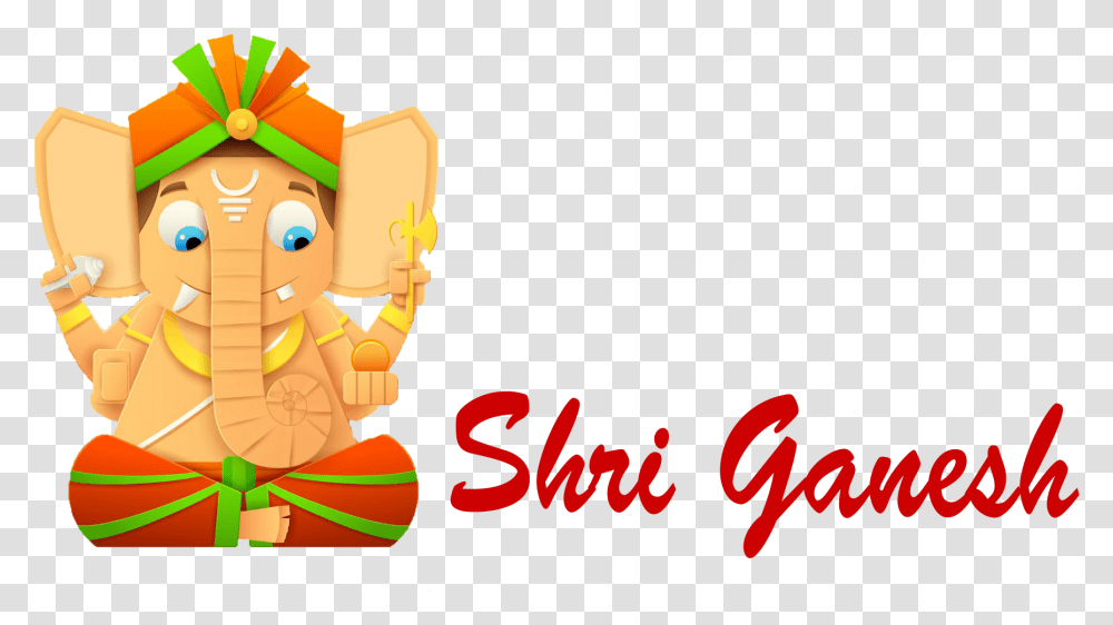 Shri Ganesh Shree Ganesh Name Art, Elf, Toy Transparent Png