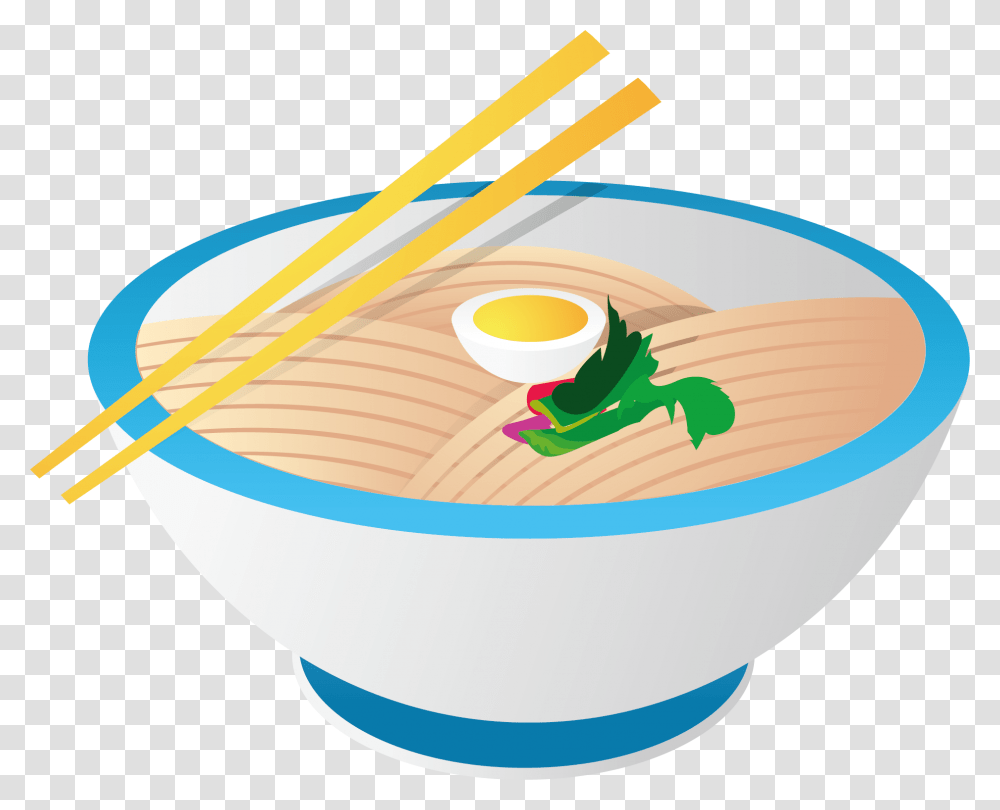 Shrimp Roe Noodles Kal Guksu Instant Noodle Korean, Bowl, Food, Egg, Soup Bowl Transparent Png