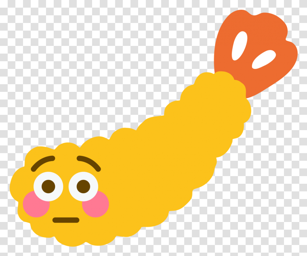 Shrimpflushed Discord Emoji Fried Shrimp Icon Transparent Png