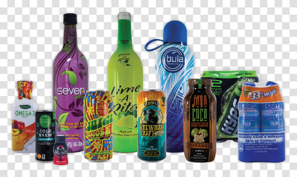 Shrink Sleeve Mockups Examples Of Products That Have A Plastic Wrapped Shrink, Liquor, Alcohol, Beverage, Drink Transparent Png