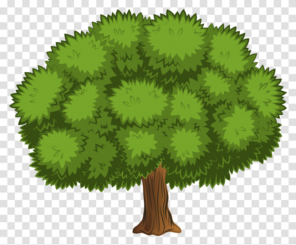 Shrub Clipart Tress, Tree, Plant, Vegetation, Moss Transparent Png