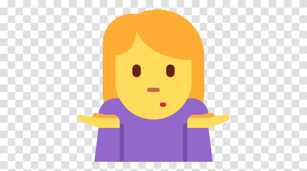 Shrug Emoji Meaning With Pictures Shrug Emoji Twitter, Photography, Face, Portrait, Art Transparent Png