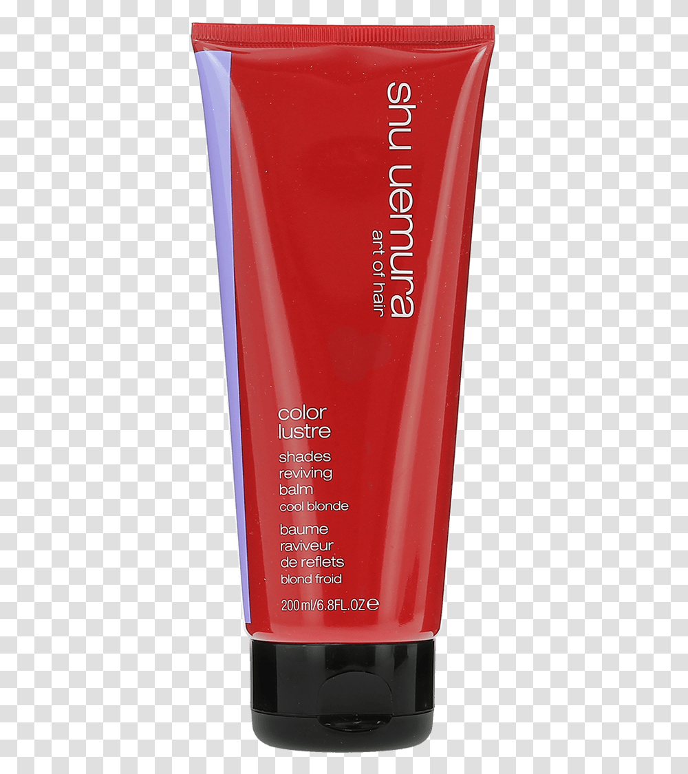 Shu Uemura Colour Lustre Reviving Balm Cool Blonde Sabonete Liquido Esfoliante Racco, Bottle, Cosmetics, Beer, Alcohol Transparent Png