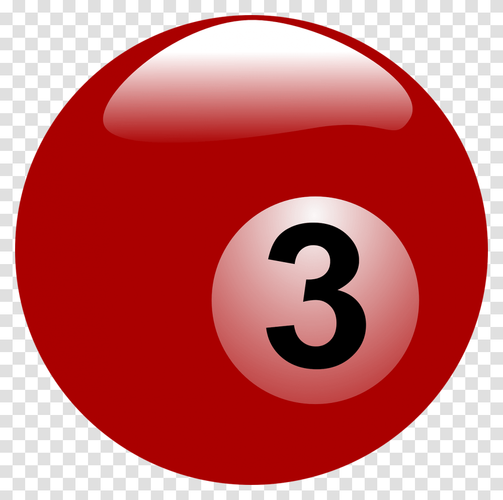Shuffleboard Clipart Background Billiards Ball, Number Transparent Png