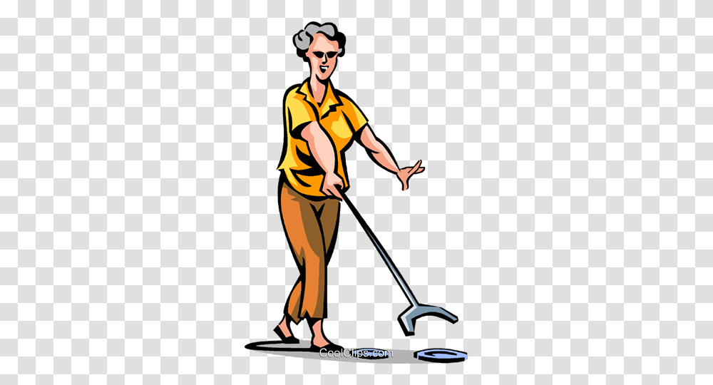 Shuffleboard Royalty Free Vector Clip Art Illustration, Person, Paddle, Oars Transparent Png