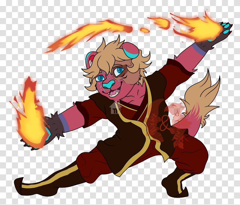 Shulk The Lion Fictional Character, Person, Flame, Fire, Leaf Transparent Png