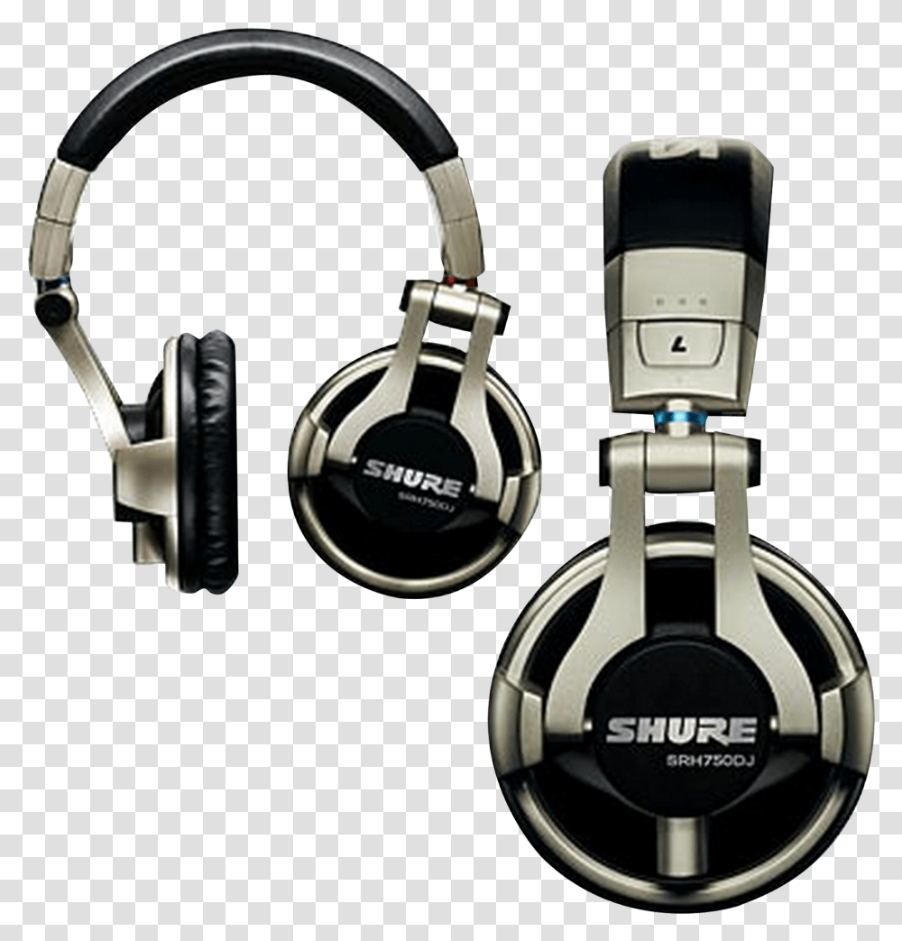 Shure Dj Headphones, Electronics, Headset Transparent Png