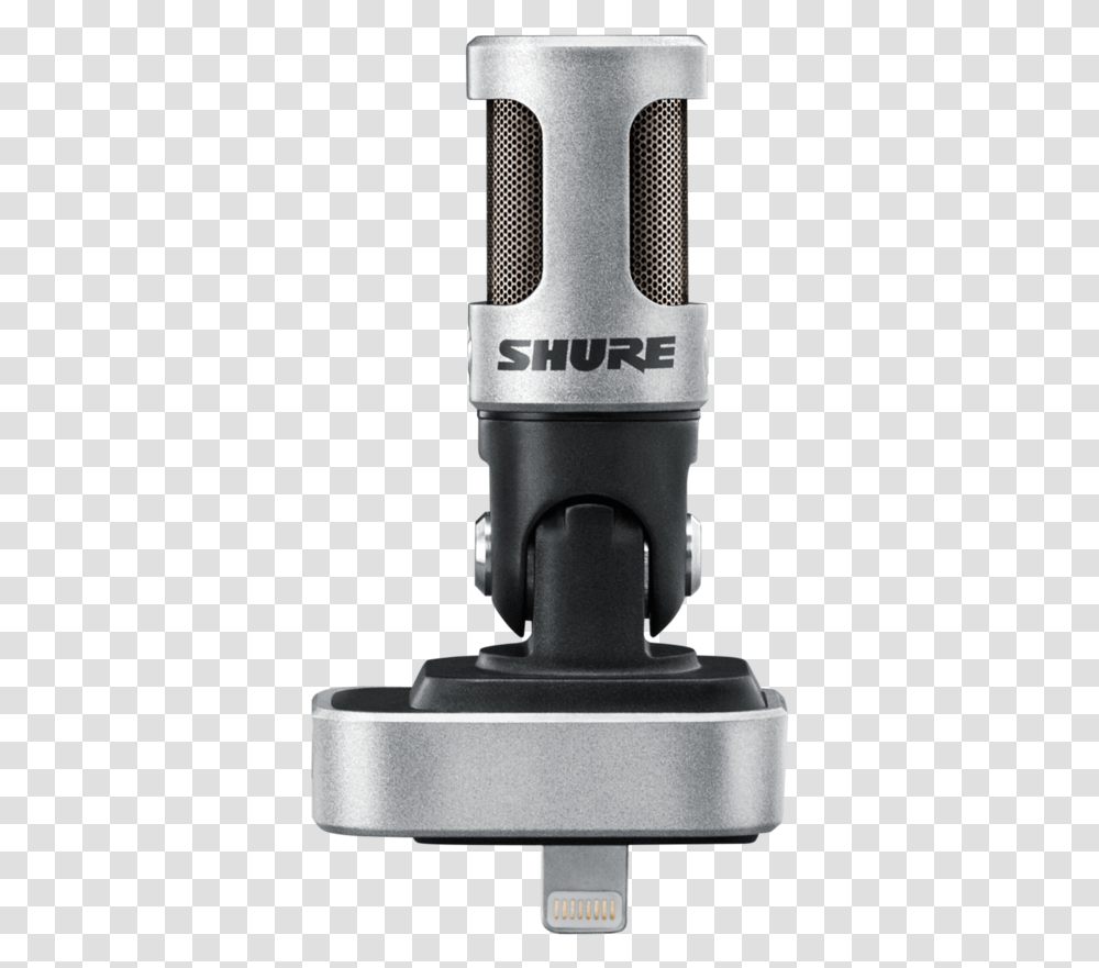 Shure Mv88a Ios Digital Stereo Condenser Microphone Microfono Shure Para Iphone, Electrical Device, Camera, Electronics Transparent Png