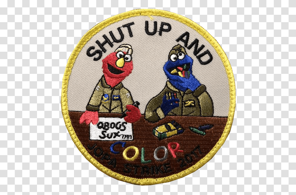 Shut Up And Color Patch, Logo, Trademark, Rug Transparent Png
